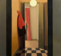 Wim Blom-Interior 2008 oil on canvas 66 x 71 cm-22 x 26 inches