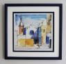 Wim Blom-PPainted in Perugia Italy May 1955  water colour  33 x 32 cm + frame