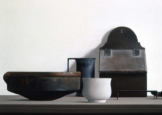 Wim Blom-Salt box and flat iron 1981 oil on canvas 50x61 cm