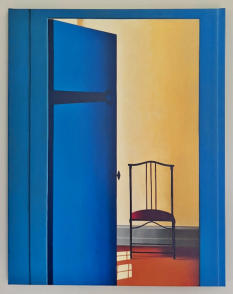 Wim Blom-The Blue Door  22"x28"