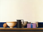 Wim Blom- Still life with wine measure 2004 oil on canvas 45 x 58 cm