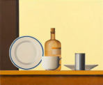 Wim Blom- The-oil-bottle-2010-oil-on-panel-41-x-49-cm