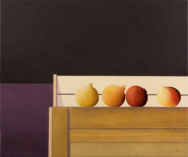 Wim Blom - Four pomegranates 2008/10   22”x26”