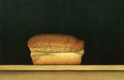 Wim Blom - Loaf of bread 1995 mixed media on paper 32 x 49 cm Wim Blom - Loaf of bread 1995 mixed media on paper 32 x 49 cm 
