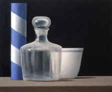 Wim Blom - The glass decanter 1981 -16”x22”   