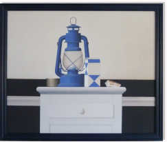 Wim Blom Reproduction-The Blue lamp  23x28 cm 2006   $795